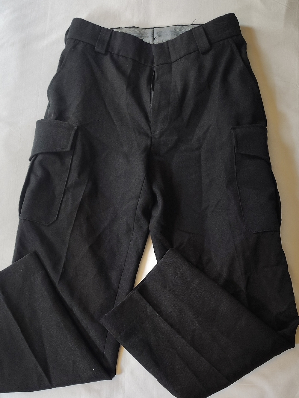 Blauer Black Men's Cargo Trousers Professional On Duty Pants EUC